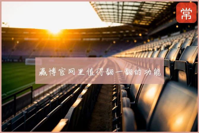 赢博官网里值得翻一翻的功能